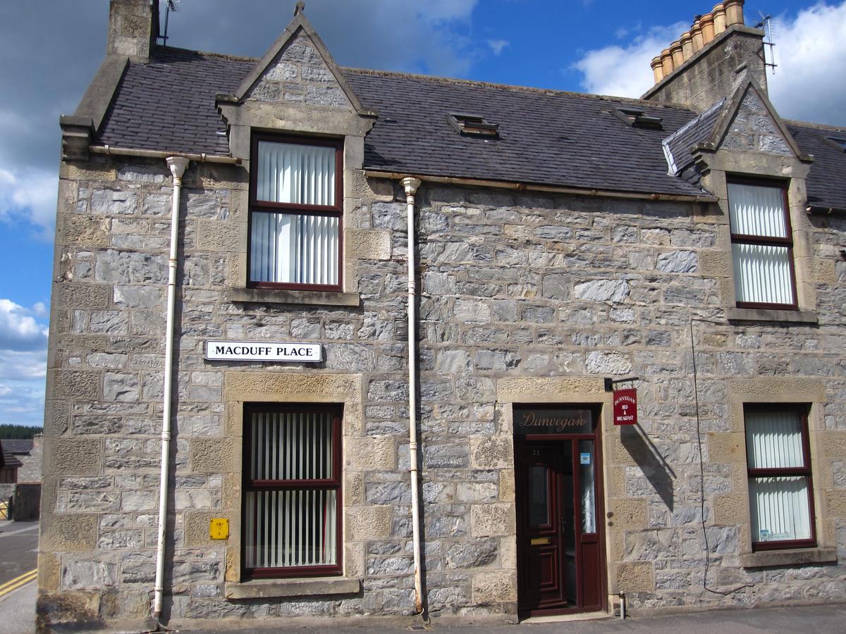 Dunvegan Bed & Breakfast Bed and Breakfast Dufftown Exterior foto